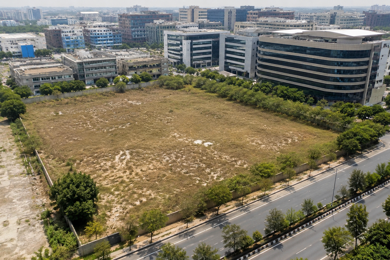 Rare 1 Acre Corporate-Owned Industrial & IT Land For Sale in Udyog Vihar Phase 1 Gurgaon